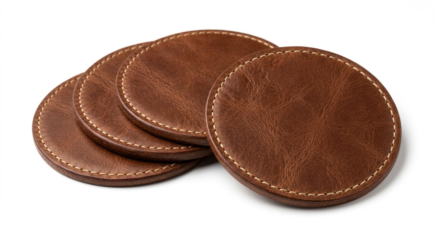 Premium Leather Coasters