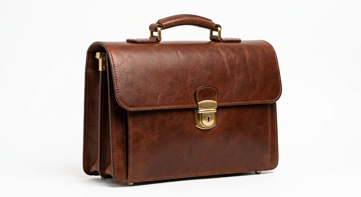 Luxury Leather Briefcase