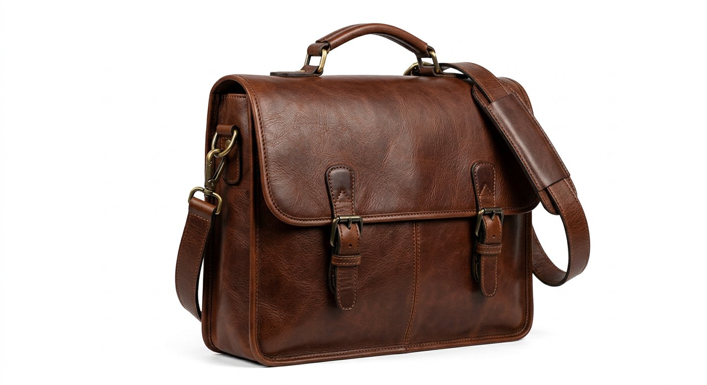 Premium leather laptop bags