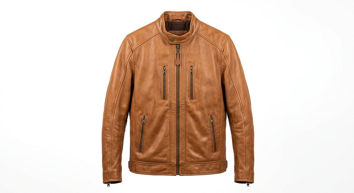 Premium fashion leather jacket