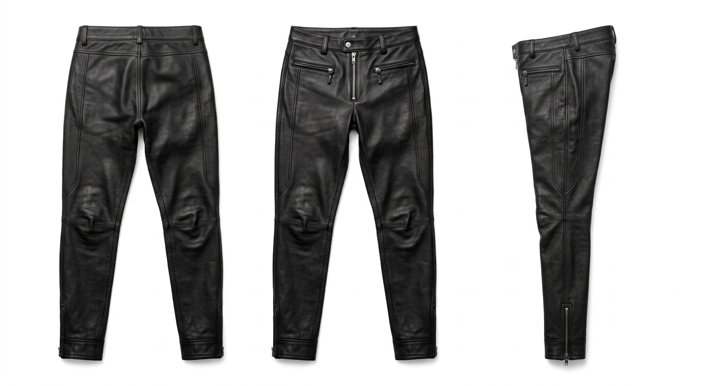 Premium leather pants