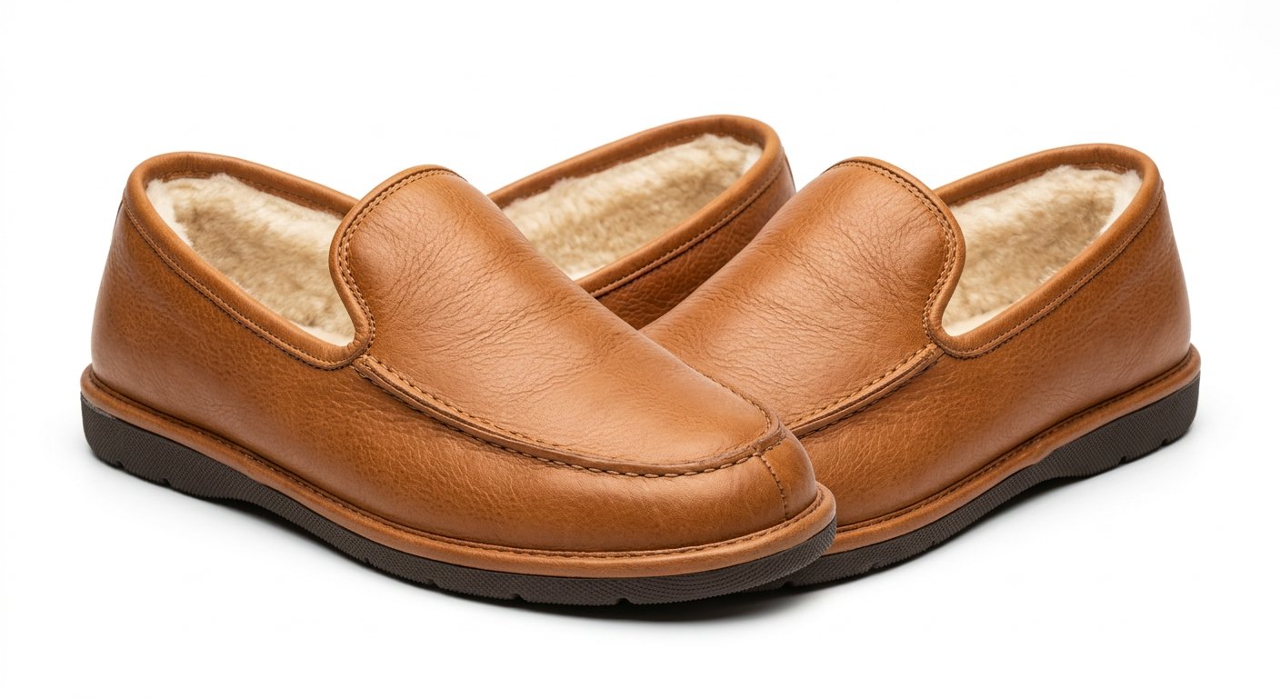 Premium Leather Slippers
